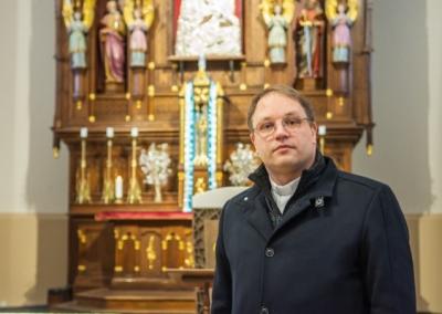 Krekenavos bazilikos rektorius ir parapijos klebonas kun. dr. Gediminas Jankūnas.