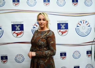 Panevėžio rajono bendruomenių sąjungos pirmininkė O.  Baltramiejūnienė.