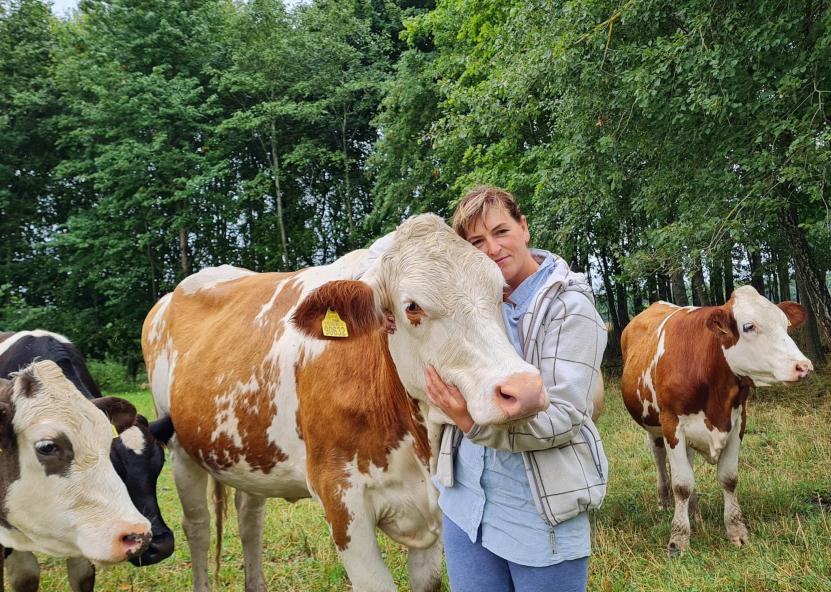 Telšių r. ūkininkaujanti Daiva Gužauskienė daugiau nei du dešimtmečius savo ūkio finansinę apskaitą patiki LŽŪKT. 