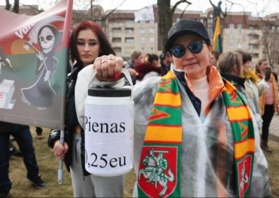 Šyšgiriuose ūkininkaujanti V. Macijauskienė.