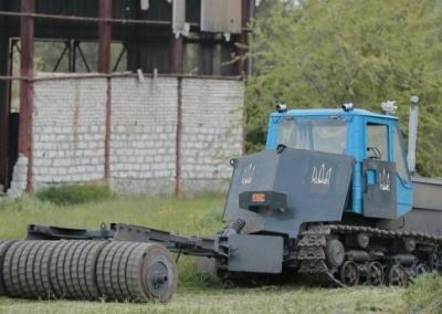 Charkove (Ukraina) pradėti naujos išminavimo mašinos bandymai.