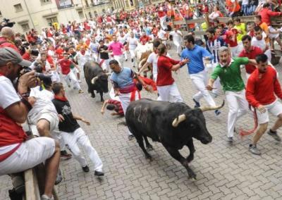 San Fermino festivalis.