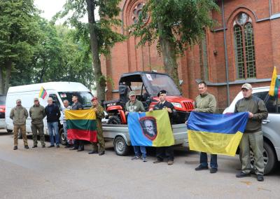 Parama Ukrainai. ŽŪM nuotr.