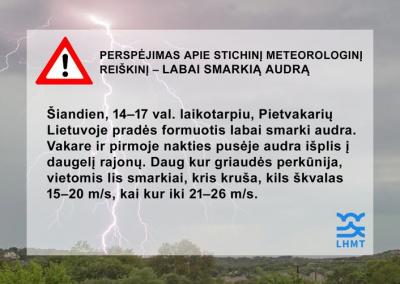 Meteo.lt nuotrauka.