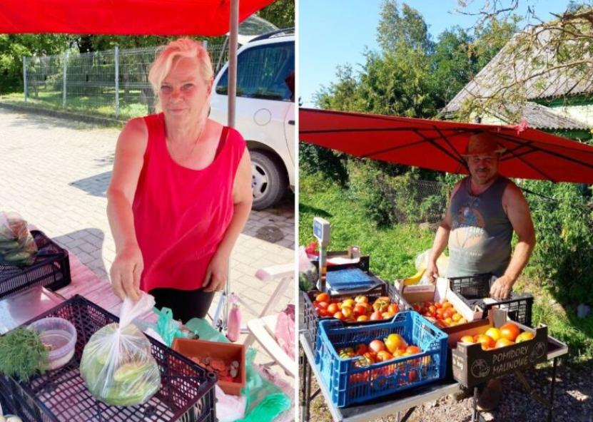 Pakelių prekybininkai. Rinkos aikštės nuotr. 