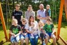 Aštuonių vaikų mama trakiškietė R. Žvirblė: „Esame eilinė šeima. Tik turinti truputį daugiau vaikų“. Jūsų Panevėžys nuotr.