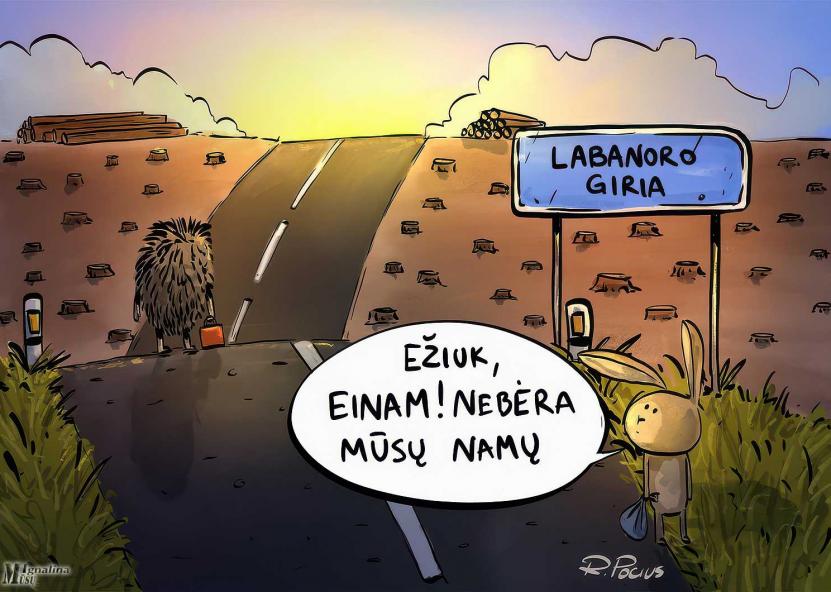 R. Pociaus pieš. 