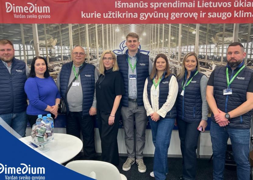 Dimedium Lietuva kolektyvas parodoje. 