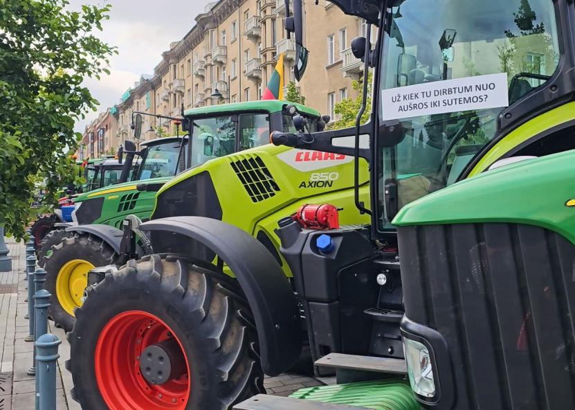 Piketas. Gedimino Stanišausko nuotr.
