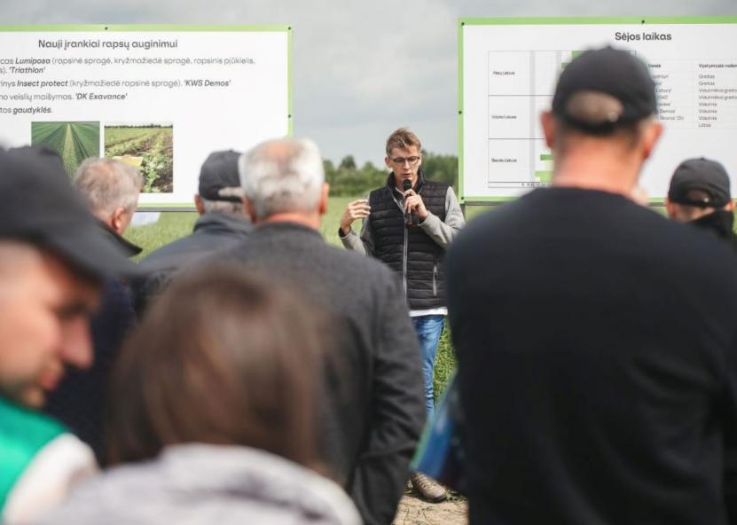 Arnas Radzevičius. Agrokoncernas nuotr. 