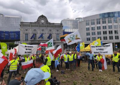 Ūkininkų protestas. ŽŪR nuotr.
