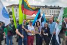 Protestas Briuselyje. ŽŪR nuotr.