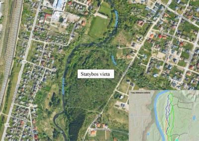 Dviračių parkas apima įvairaus sudėtingumo trasų įrengimą. Švyturio laikraštis nuotr.