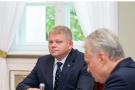 Andrius Palionis susitinka su LR Prezidentu Gitanu Nausėda. Prezidentūros nuotr.