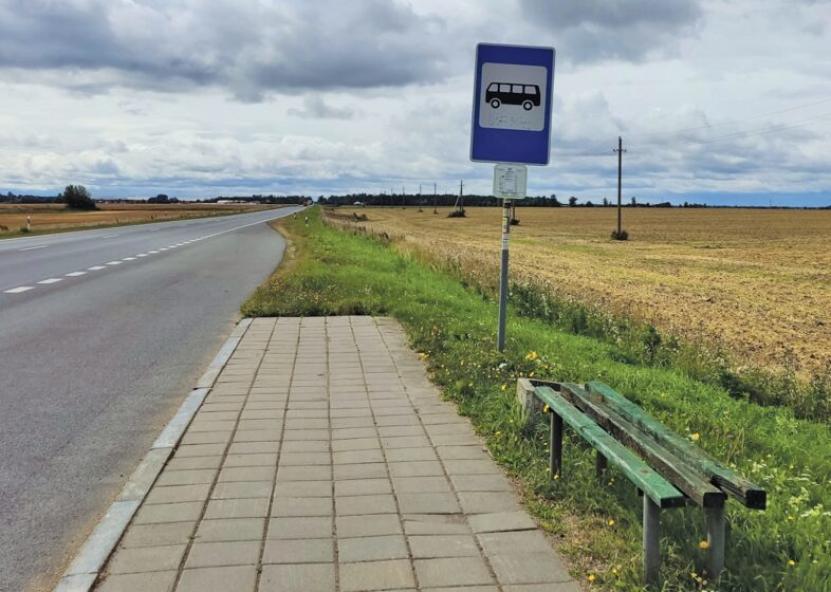 Autobusų stotelė. Rinkos aikštės nuotr. 