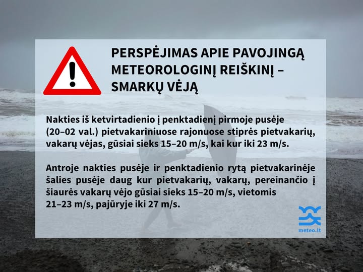 Meteo.lt nuotrauka.