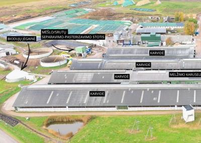 Berčiūnų ŽŪB komplekso nuotrauka.