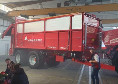 UAB „interAG“ atstovai spalio pradžioje dalyvavo Vokietijoje Annaburger vykusiame „Agritechnica Warm-Up 2025“ renginyje.