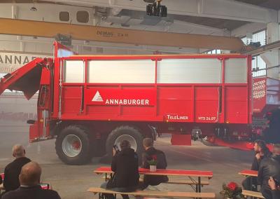 UAB „interAG“ atstovai spalio pradžioje dalyvavo Vokietijoje Annaburger vykusiame „Agritechnica Warm-Up 2025“ renginyje.