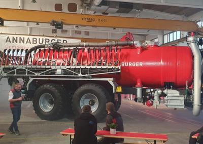 UAB „interAG“ atstovai spalio pradžioje dalyvavo Vokietijoje Annaburger vykusiame „Agritechnica Warm-Up 2025“ renginyje.