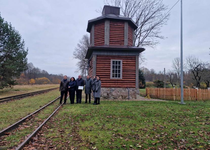 Raguvėlės geležinkelio stotis. Anykštos nuotr. 