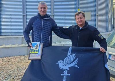 Ukrainos kariai nuoširdžiai padėkojo Lietuvos ūkininkams.