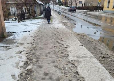 Sniegas Telšiuose. Kalvotoji Žemaitija nuotr.