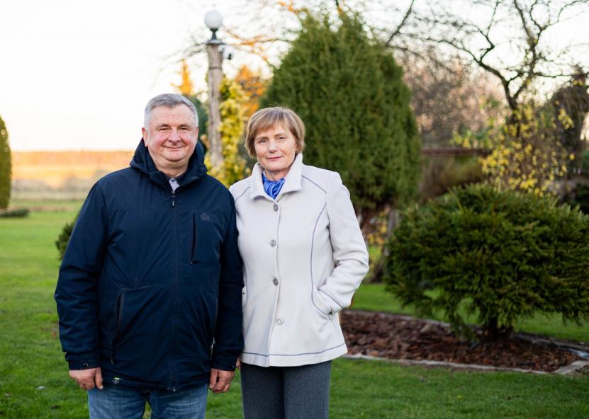 Danielius ir Jadvyga Gedučiai. 