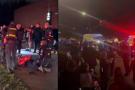 Įvykio akimirkos. Facebook nuotr.