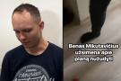 B. Mikutavičius ir vaizdo įrašo ekrano kopija.