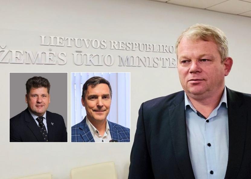 Iš žemės ūkio ministro A. Palionio komandos traukiasi du kvalifikuoti ir patyrę patarėjai: viceministras A. Pekauskas ir patarėjas M. Petkevičius. 