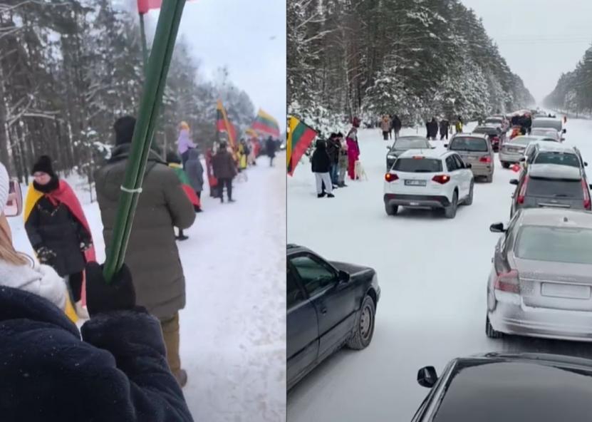 Įvykio akimirkos. Facebook nuotr. 