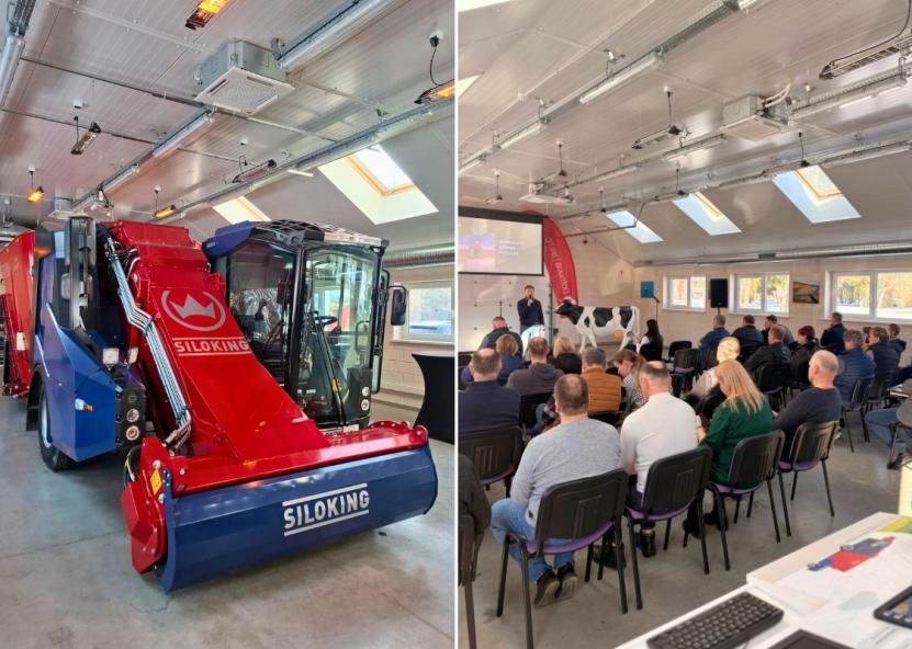 Siloking savaeigis pašarų maišytuvas-dalytuvas. Dotnuva Baltic nuotr. 