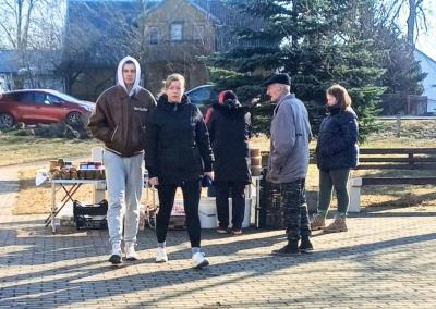 Planuojama bagažinių turgelį organizuoti ir kitą mėnesį. Dinetos Babarskienės nuotr.