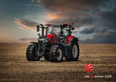 CASE IH Puma traktorių serija pelnė prestižinį „Red Dot Product Design Award“ apdovanojimą.