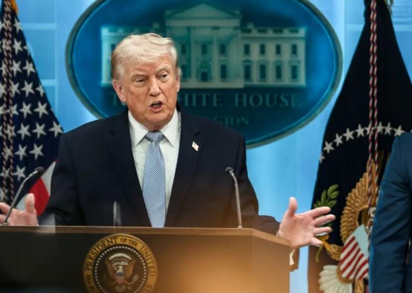 JAV prezidentas Donaldas Trumpas. Baltųjų rūmų nuotr. 