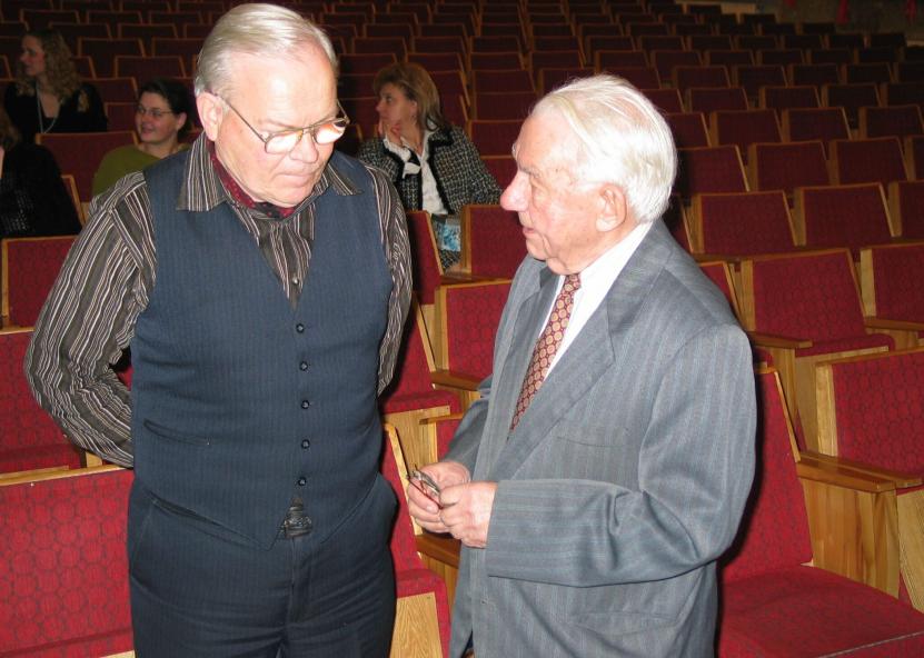 Zenonas Keliauskas ir prof. Antanas Stancevičius. ŽŪR nuotr.