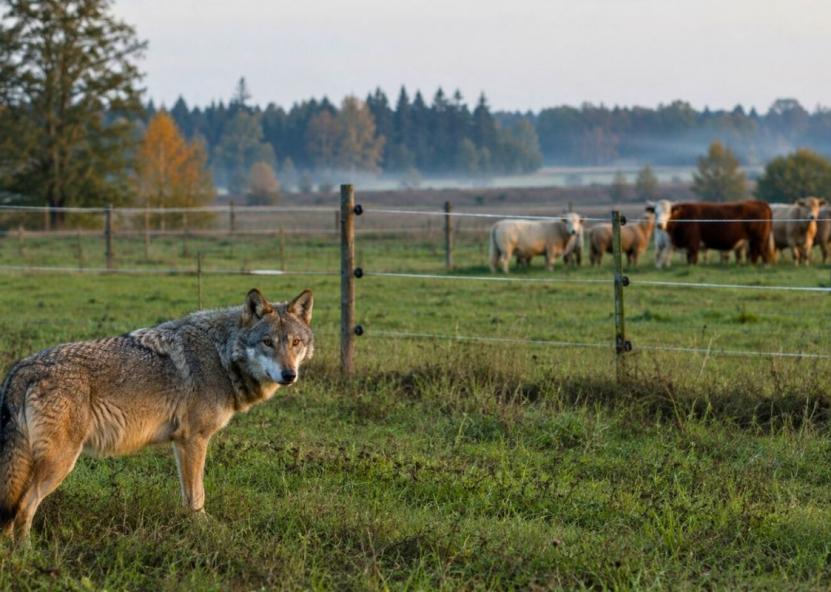 Gyvulių augintojams svarbu nelaukti vilkų išpuolių, o iš anksto pasirūpinti patikima bandų apsauga. Asociatyvi nuotr. 