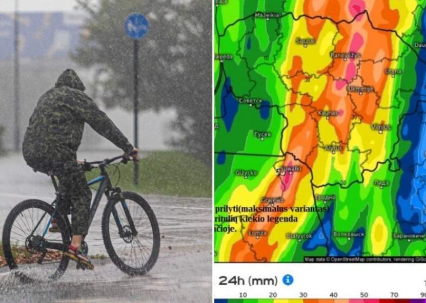 Darganoti orai. Rinkos aikštės nuotr. 
