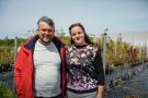 Raguvoje įsikūrusį medelyną „Augalų paletė“ Renata ir Edgaras Černeckai puoselėja kartu. Jūsų Panevėžys nuotr.