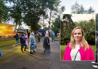 Truskavoje nuaidėjo tradicinė miestelio šventė, subūrusi gausų būrį vietos gyventojų, kraštiečių ir svečių iš įvairių Lietuvos kampelių. E. Liužinienės teigimu, lietus neišgąsdino žmonių.