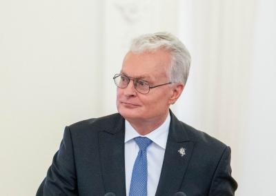 LR Prezidentas Gitanas Nausėda. Prezidentūros nuotr.