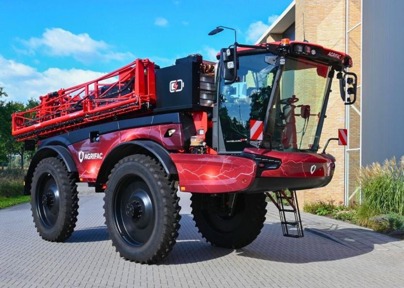 „Agrifac“ pristato naują savaeigių purkštuvų elektrinės pavaros platformą, kuri gali būti komplektuojama su dyzeline-elektrine, hibridine arba visiškai elektrine pavara. 